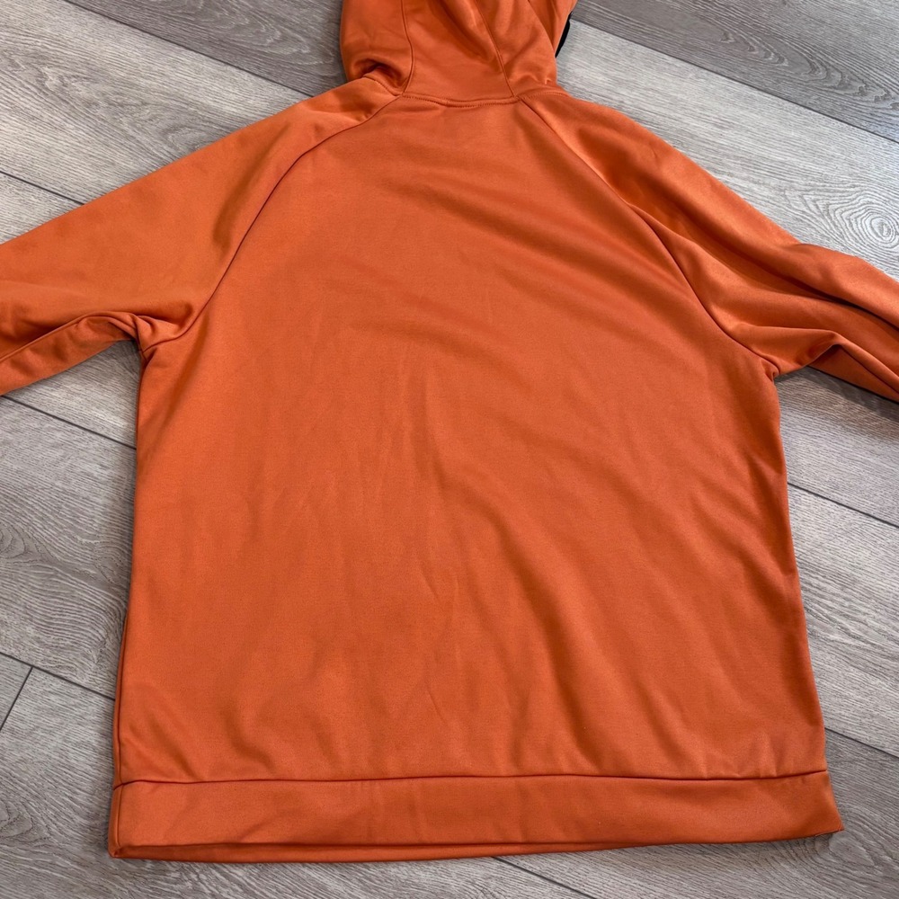Nike Therma-FIT Hoodie Mens XXL Orange Pullover Training Swoosh Athletic - Picture 8 of 8